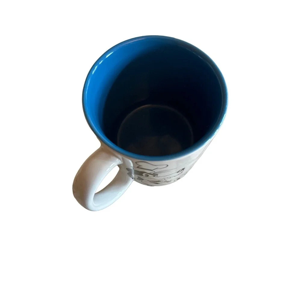 Disney Store Mickey & Friends Ceramic Mug With‎ Blue Interior - Picture 4 of 5